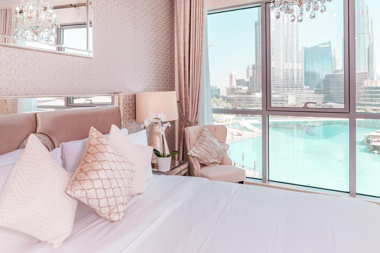 Elite Royal Apartment - Full Burj Khalifa & Fountain View - Brilliant - 2 Bedrooms & 1 Open Bedroom Without Partition Dubai Exterior foto